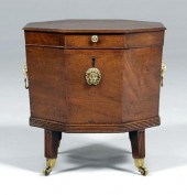 Regency mahogany cellaret, oct
