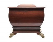 REGENCY MAHOGANY CELLARETTE, W