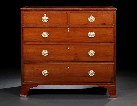 Regency Mahogany Chest,  early 19th