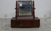 REGENCY MAHOGANY CHEST MIRROR