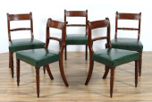REGENCY MAHOGANY DINING CHAIRS