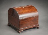 REGENCY MAHOGANY DOUBLE-HINGED