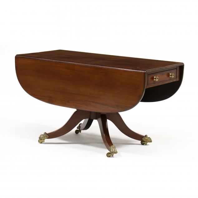 REGENCY MAHOGANY DROP LEAF DINING
