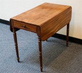REGENCY MAHOGANY DROP-LEAF PEM