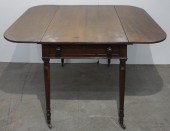 REGENCY MAHOGANY DROP-LEAF PEM