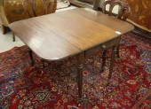 REGENCY MAHOGANY DROP-LEAF PEM