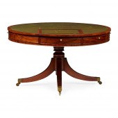 REGENCY MAHOGANY DRUM LIBRARY