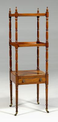 Regency mahogany etag&egrave;re,