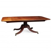 REGENCY MAHOGANY EXTENDING PED