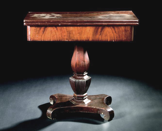 Regency Mahogany Fold-Over Games