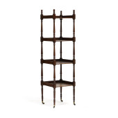 REGENCY MAHOGANY FOUR TIERED S
