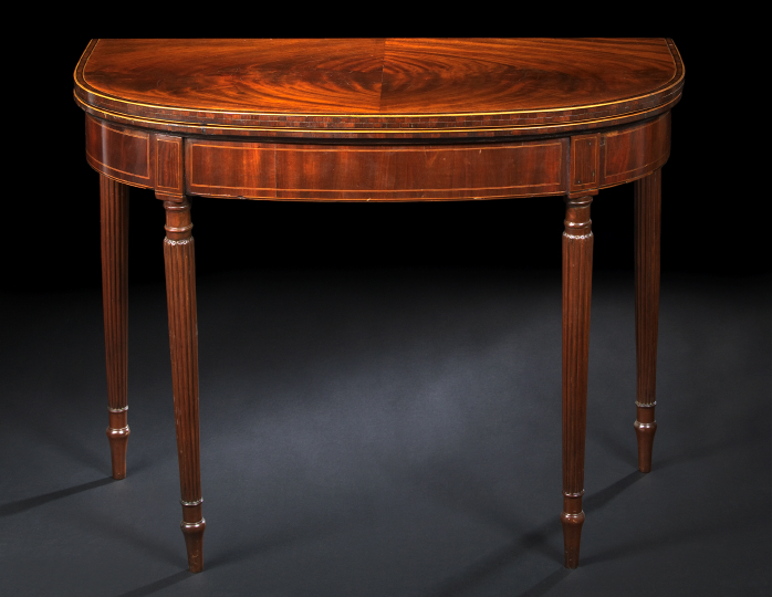 Regency Mahogany Games Table, 