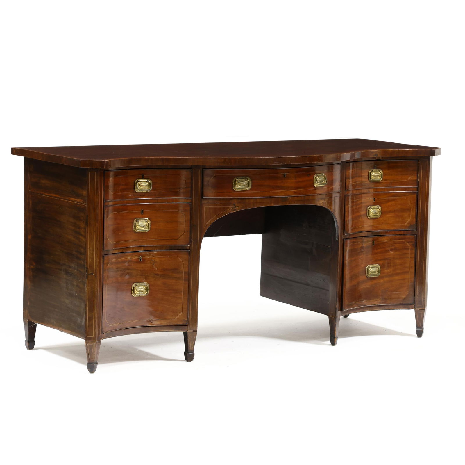 REGENCY MAHOGANY INLAID