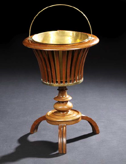 Regency Mahogany Jardiniere,  early