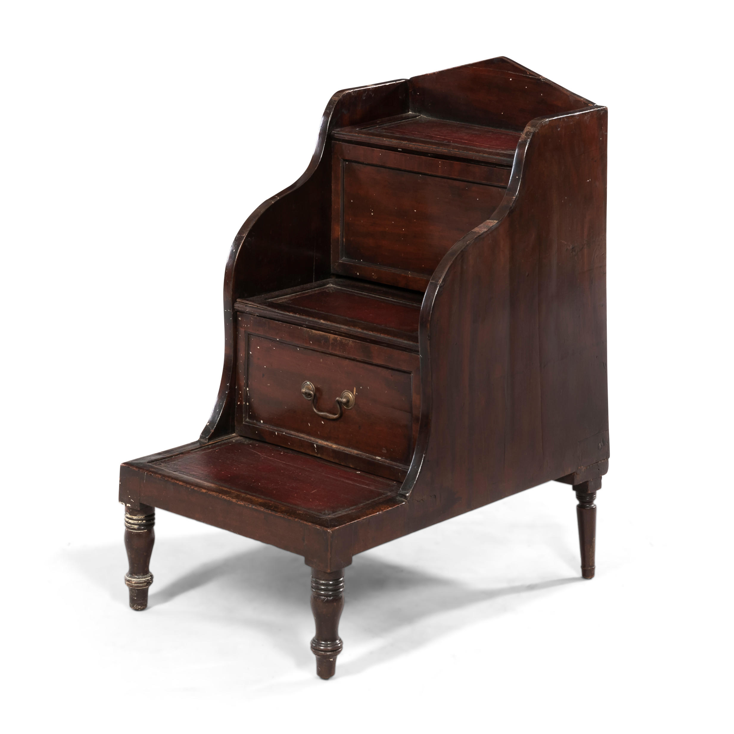 REGENCY MAHOGANY & LEATHER