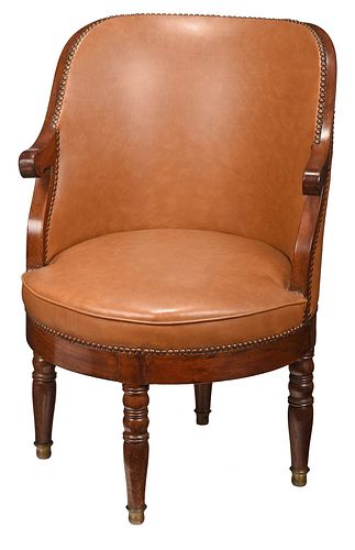 REGENCY MAHOGANY LEATHER