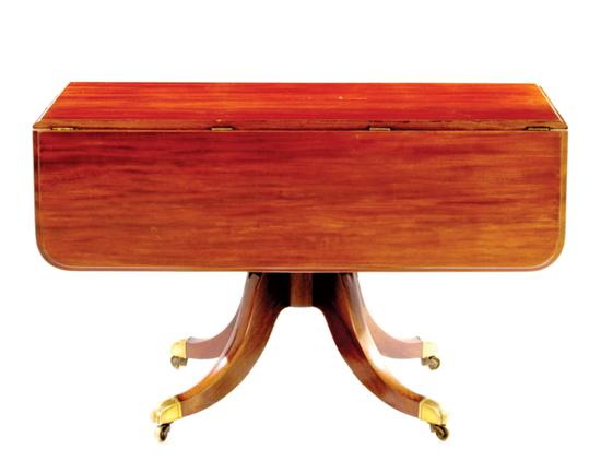 Regency mahogany Pembroke table