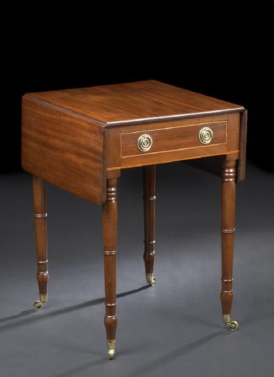 Regency Mahogany Pembroke Table, 