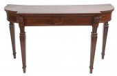 REGENCY MAHOGANY PIER TABLE HA