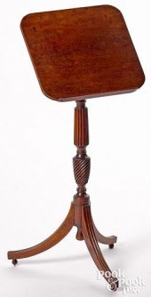 REGENCY MAHOGANY READING STAND