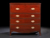 Regency Mahogany Secretary Che