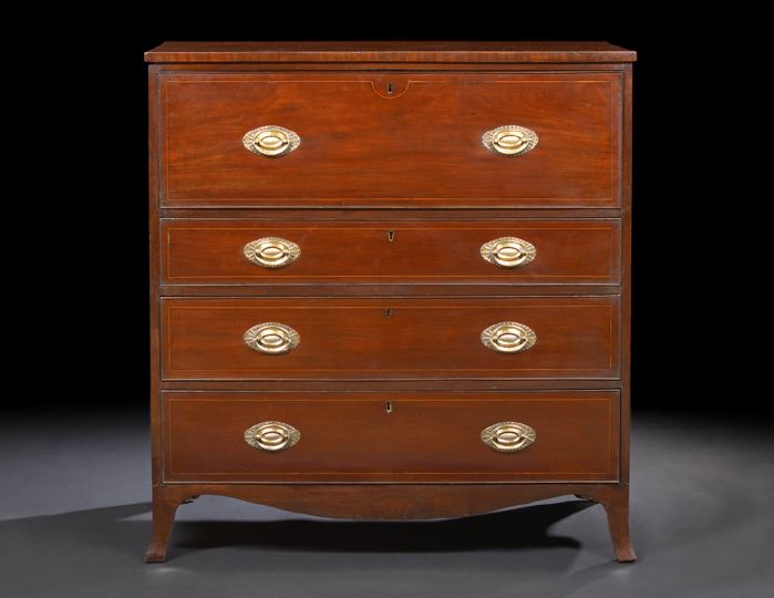 Regency Mahogany Secretary
