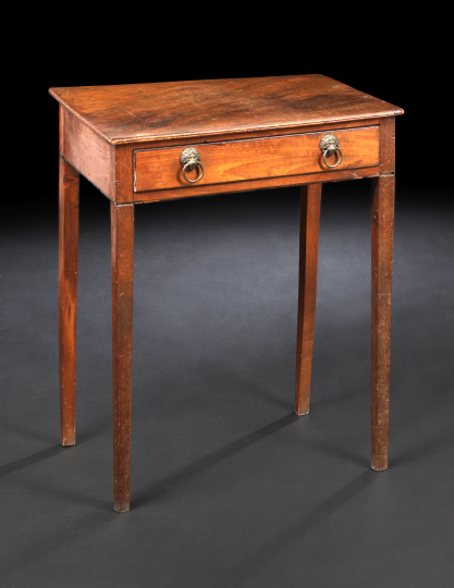 Regency Mahogany Side Table,  first