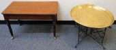 REGENCY MAHOGANY SIDE TABLE ON