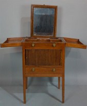 REGENCY MAHOGANY TAMBOUR FRONT