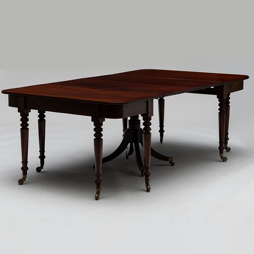 REGENCY MAHOGANY THREE PART