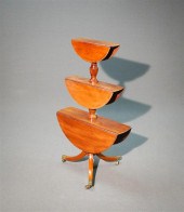 REGENCY MAHOGANY THREE-TIER DR