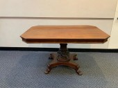 REGENCY MAHOGANY TILT-TOP BREA
