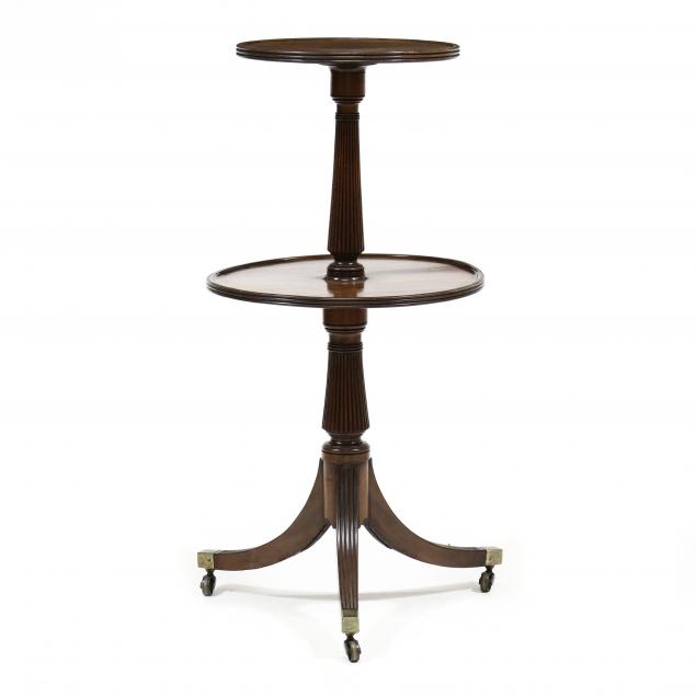 REGENCY MAHOGANY TWO TIERED