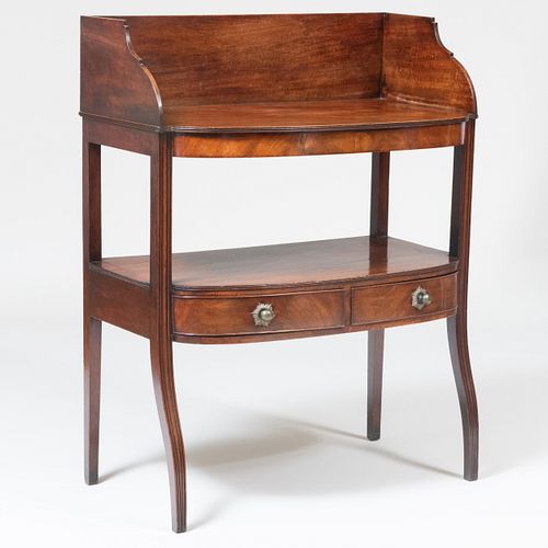 REGENCY MAHOGANY WASH STAND38 1/2 x