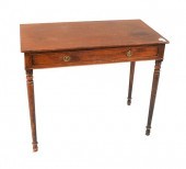 REGENCY MAHOGANY WRITING TABLE