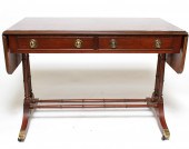 REGENCY MANNER DROP LEAF SOFA