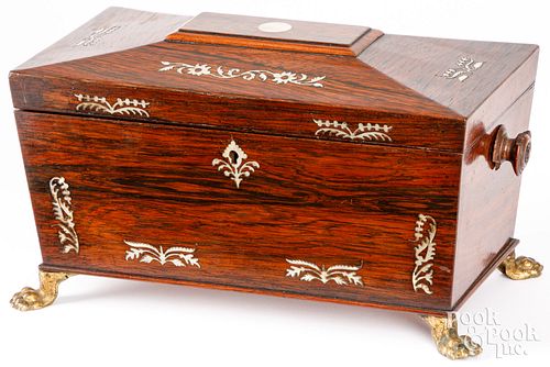 REGENCY MOTHER OF PEARL INLAID