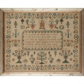 REGENCY NEEDLEWORK SAMPLER, BY