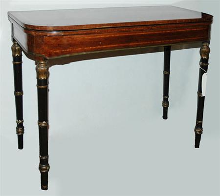 Regency Painted and Parcel Gilt