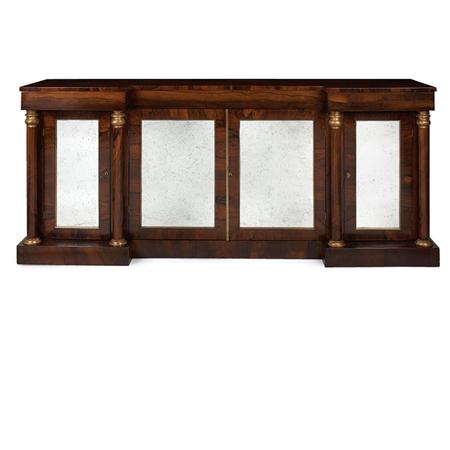 Regency Parcel Gilt and Rosewood