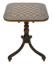REGENCY PENWORK TILT TOP TRIPO