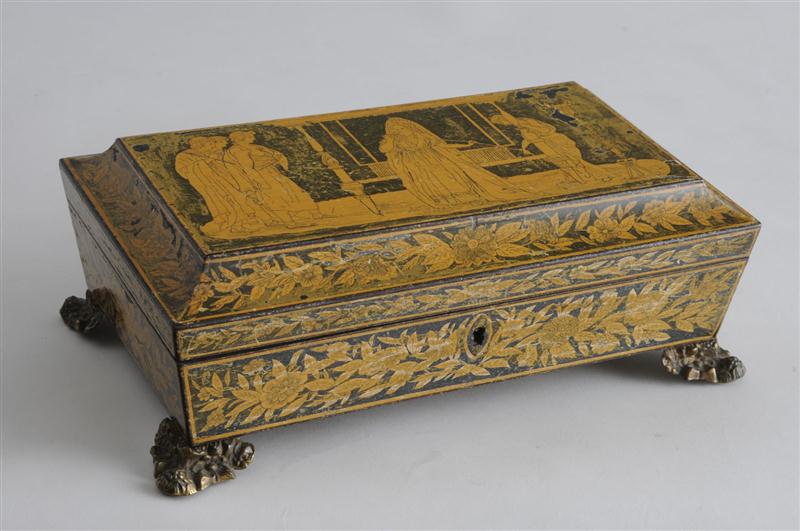 REGENCY PENWORK WORK BOX The
