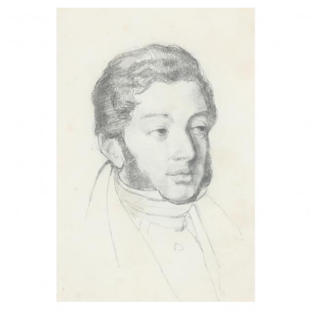 REGENCY PORTRAIT SKETCH OF A
