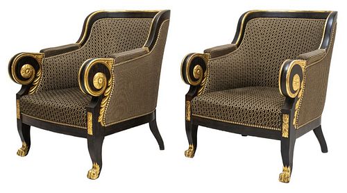 REGENCY REVIVAL PARCEL GILT