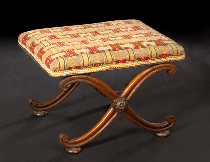 Regency Rosewood Stool,  first