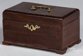 REGENCY ROSEWOOD TEA CADDY, 19