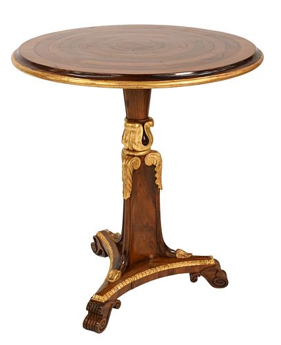 REGENCY ROUND CENTER TABLE,