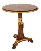 REGENCY ROUND CENTER TABLE, HA