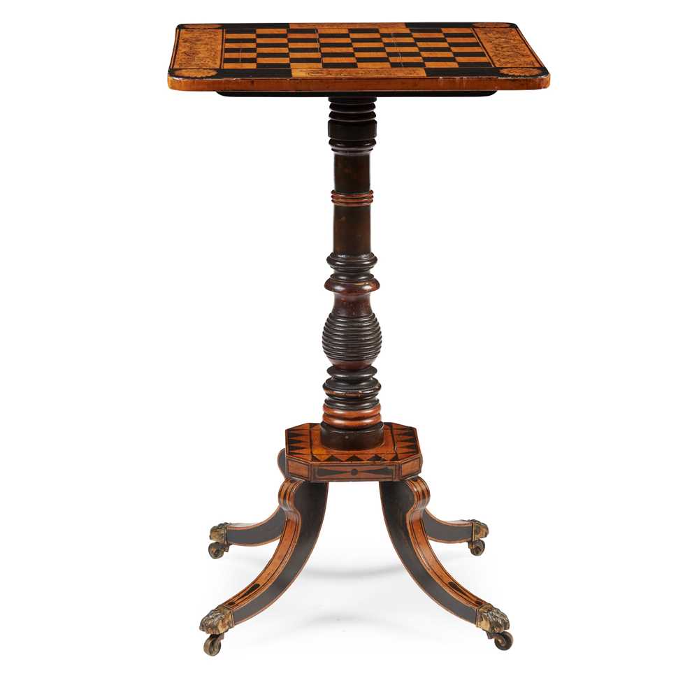 REGENCY SATINWOOD AND PENWORK GAMES
