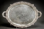 REGENCY SILVER TWO-HANDLED FOO